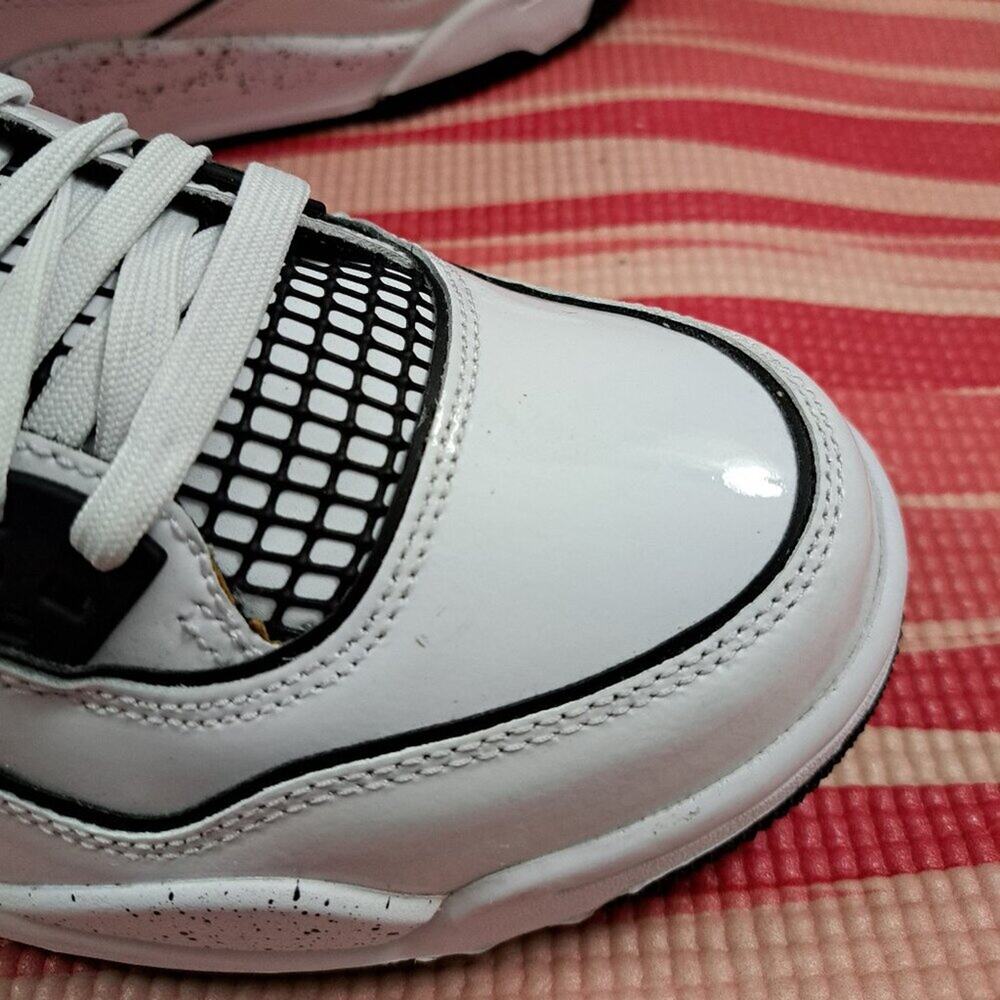 %Size 6.5Y - Nike Air Jordan 4 Retro (GS) 'DIY' Youth Shoes AJ24 - Picture 9 of 14